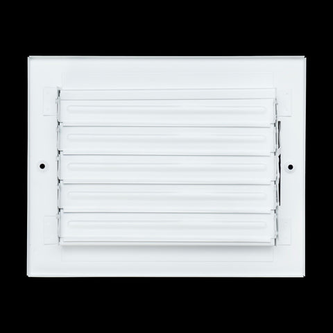 8 X 6 Duct Opening | 1 WAY Steel Air Supply Diffuser for Sidewall and Ceiling