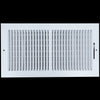 16 X 8 Duct Opening | 2 WAY Steel Air Supply Diffuser for Sidewall and Ceiling