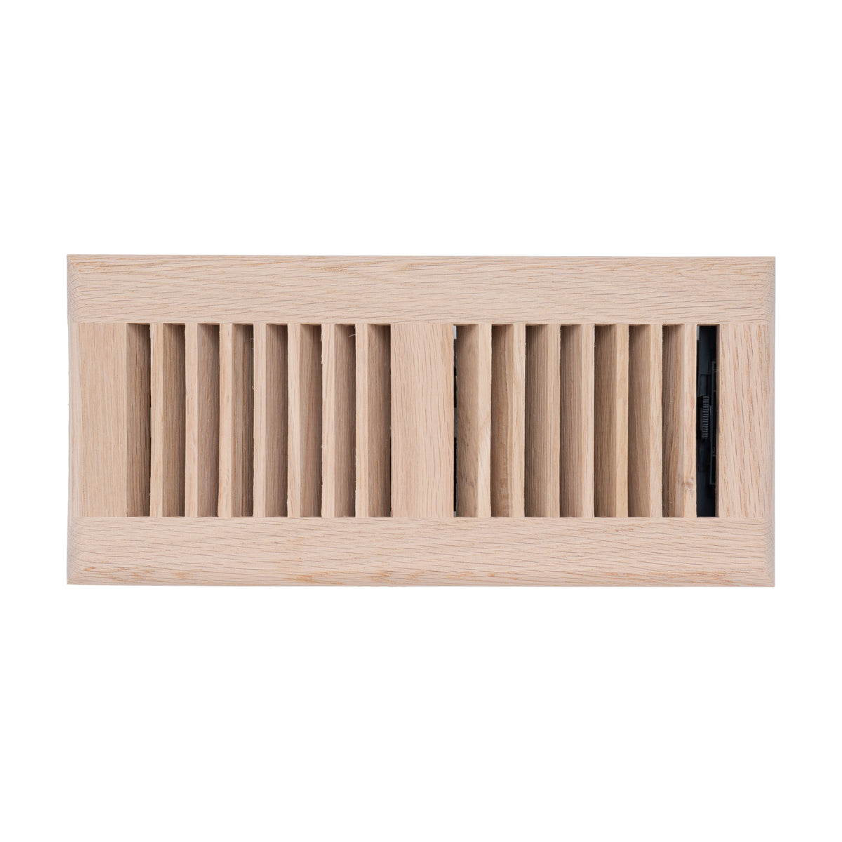 Fits 4x10 and 10x4 Duct Opening | Floor Register with Louvered Design by Handua | Heavy Duty Walkable Design with Damper | Floor Vent Grille | Easy to Adjust Air Supply Lever | Oak