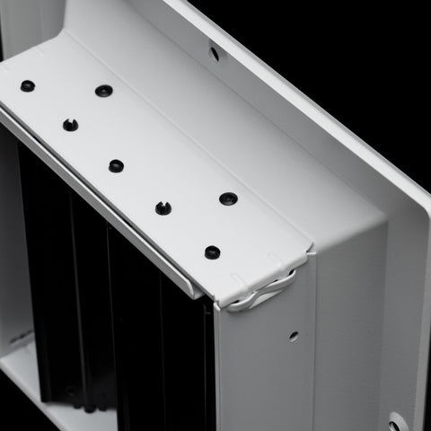 Fits 8x8 Duct Opening 2 Way Aluminum Square Ceiling Diffuser | Register Vent Cover Grille for Ceiling | Rust Proof | White | Outer Dimensions: 9.75" X 9.75"