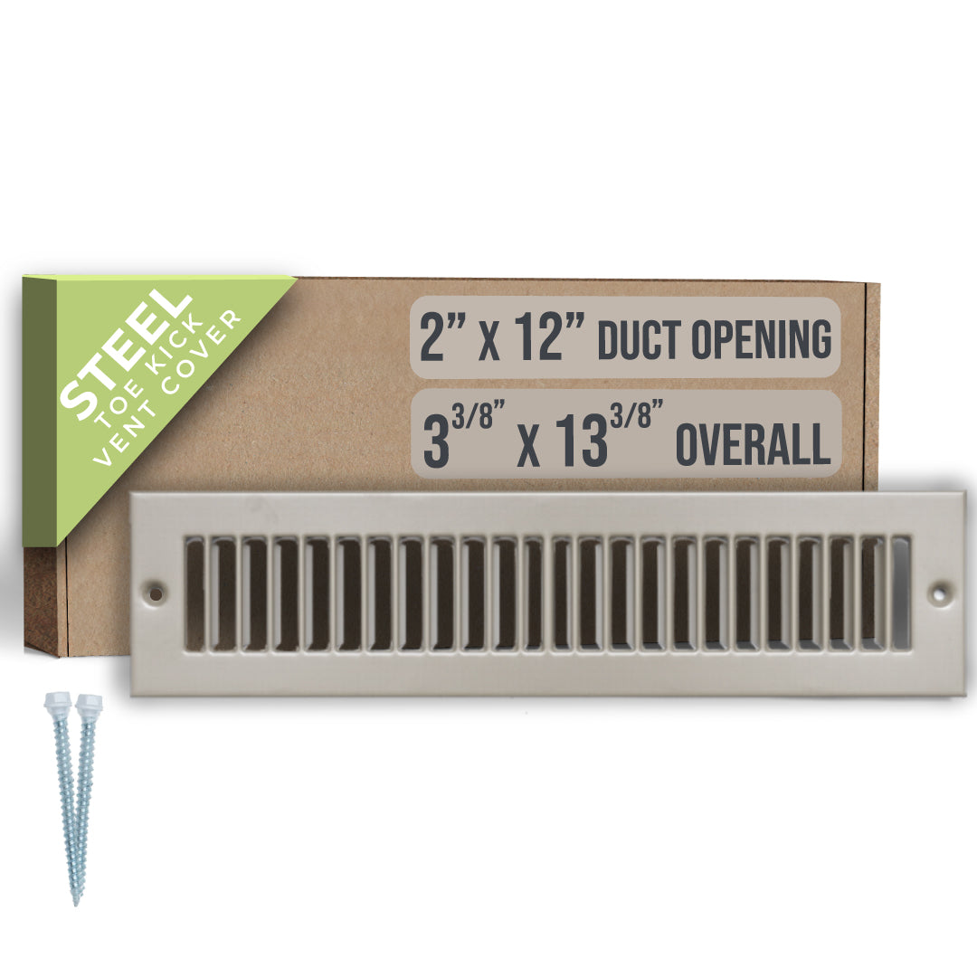 Handua HVAC Toe Kick Register Grille | Brown Vent Cover
