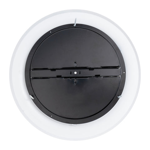 10" [Neck Size] Steel Round Air Supply Diffuser 10" Steel Damper included for Ceiling - Outer Dimension: 13-15/16"
