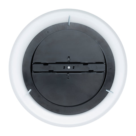 8" [Neck Size] Steel Round Air Supply Diffuser 8" Steel Damper included for Ceiling - Outer Dimension: 11-15/16"