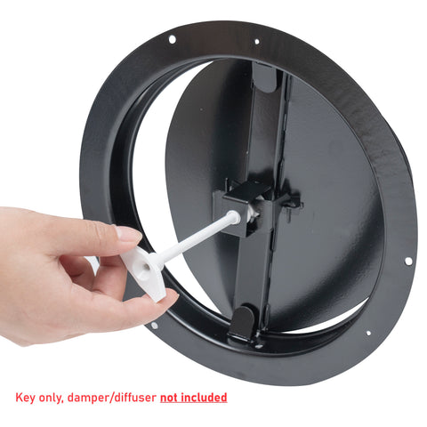 Plastic Key - Handle for Butterfly Damper