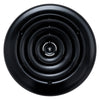 Handua 8" [Neck Size] Steel Round Air Supply Diffuser for Ceiling - Black - Outer Dimension: 11-15/16"