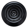 Handua 6" [Neck Size] Steel Round Air Supply Diffuser for Ceiling - Black - Outer Dimension: 9-15/16"