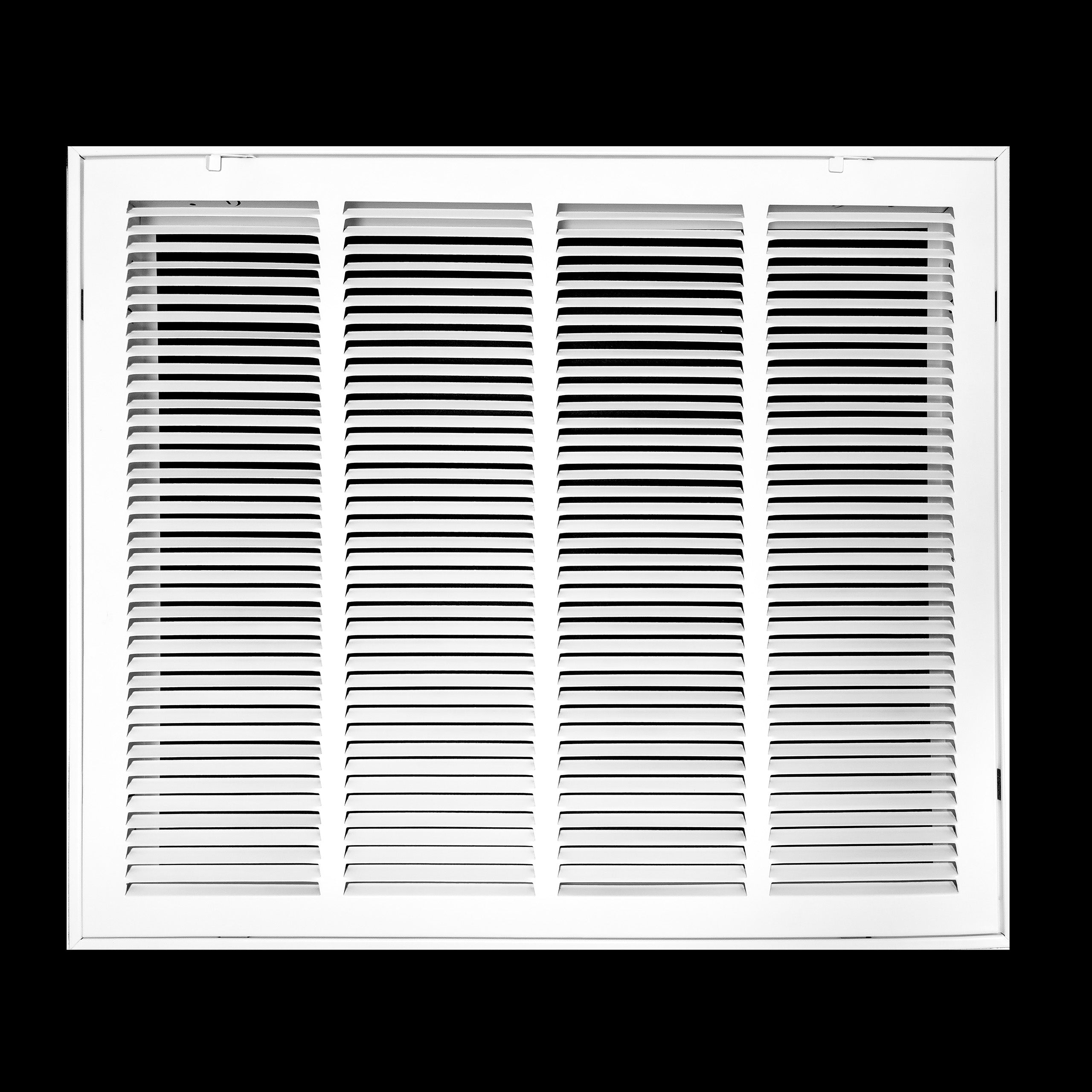 airgrilles 24" x 20" duct opening   hd steel return air filter grille for sidewall and ceiling  agc  7agc-1raf-wh-24x20 756014649499 - 1