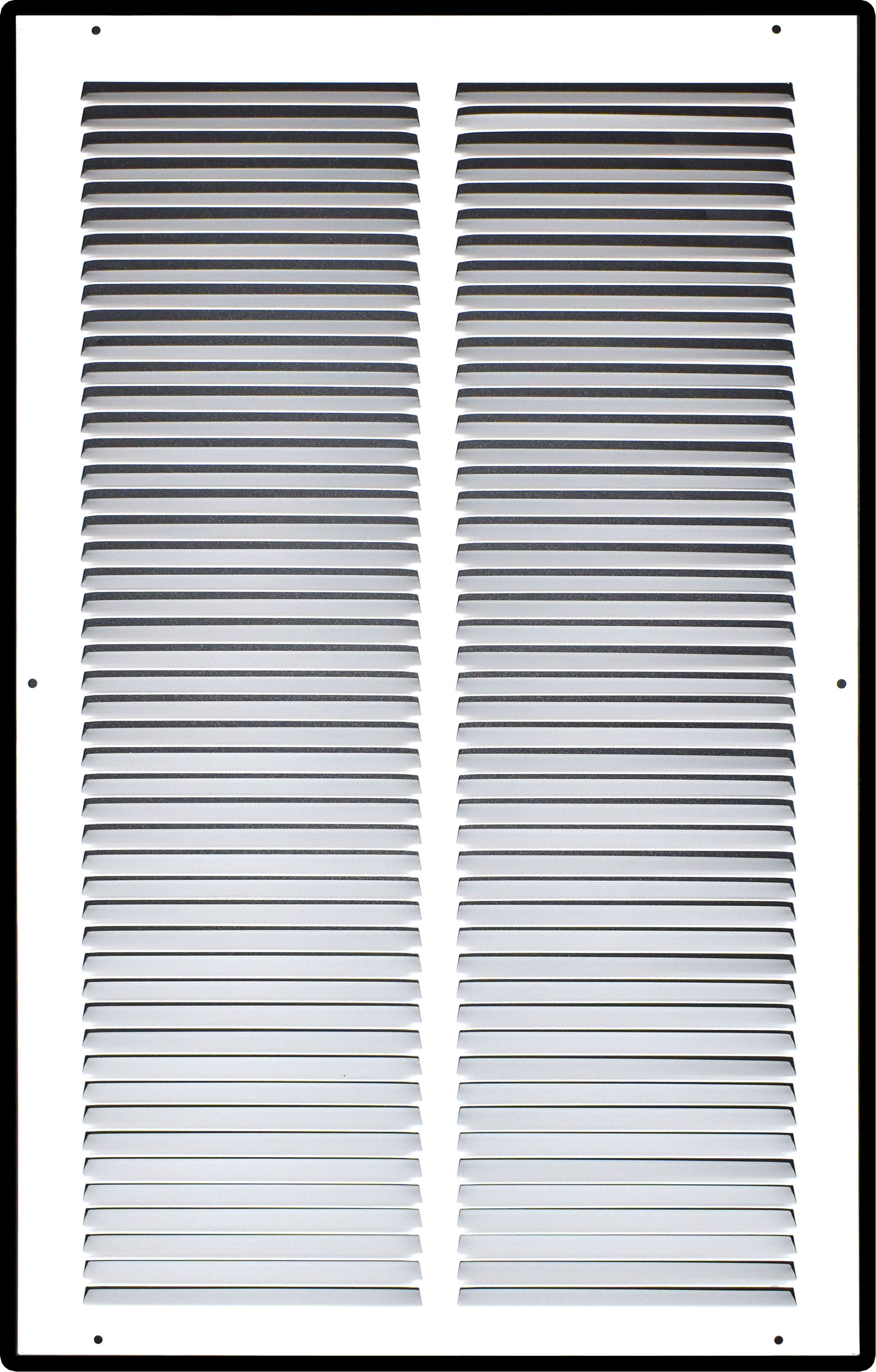14" X 24" Duct Opening | Steel Return Air Grille for Sidewall and Ceiling | Outer Dimensions: 15.75"W X 25.75"H