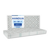 Handua 14x30x1 Air Filter MERV 11 Allergen Control, Plated Furnace AC Air Replacement Filter, 4 Pack (Actual Size: 13.75" x 29.75" x 0.75")