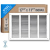 airgrilles 16" x 10" duct opening  -  steel return air grille for sidewall and ceiling hnd-flt-1rag-wh-16x10 752505984056 - 1