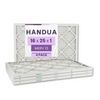 Handua 16x25x1 Air Filter MERV 13 Optimal Control, Plated Furnace AC Air Replacement Filter, 4 Pack (Actual Size: 15.75" x 24.75" x 0.75")