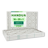 Handua 16x25x1 Air Filter MERV 8 Dust Control, Plated Furnace AC Air Replacement Filter, 4 Pack (Actual Size: 15.75" x 24.75" x 0.75")