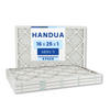 Handua 16x25x1 Air Filter MERV 11 Allergen Control, Plated Furnace AC Air Replacement Filter, 4 Pack (Actual Size: 15.75" x 24.75" x 0.75")