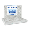 Handua 18x24x1 Air Filter MERV 11 Allergen Control, Plated Furnace AC Air Replacement Filter, 4 Pack (Actual Size: 17.75" x 23.75" x 0.75")