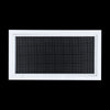 24"W x 12"H [Duct Opening] Aluminum Return Air Filter Grille | Rust Proof Eggcrate Vent Cover Grill for Sidewall and Ceiling, White | Outer Dimensions: 26 1/4"W X 14 1/4"H