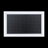 24"W x 14"H [Duct Opening] Aluminum Return Air Filter Grille | Rust Proof Eggcrate Vent Cover Grill for Sidewall and Ceiling, White | Outer Dimensions: 26 1/4"W X 16 1/4"H