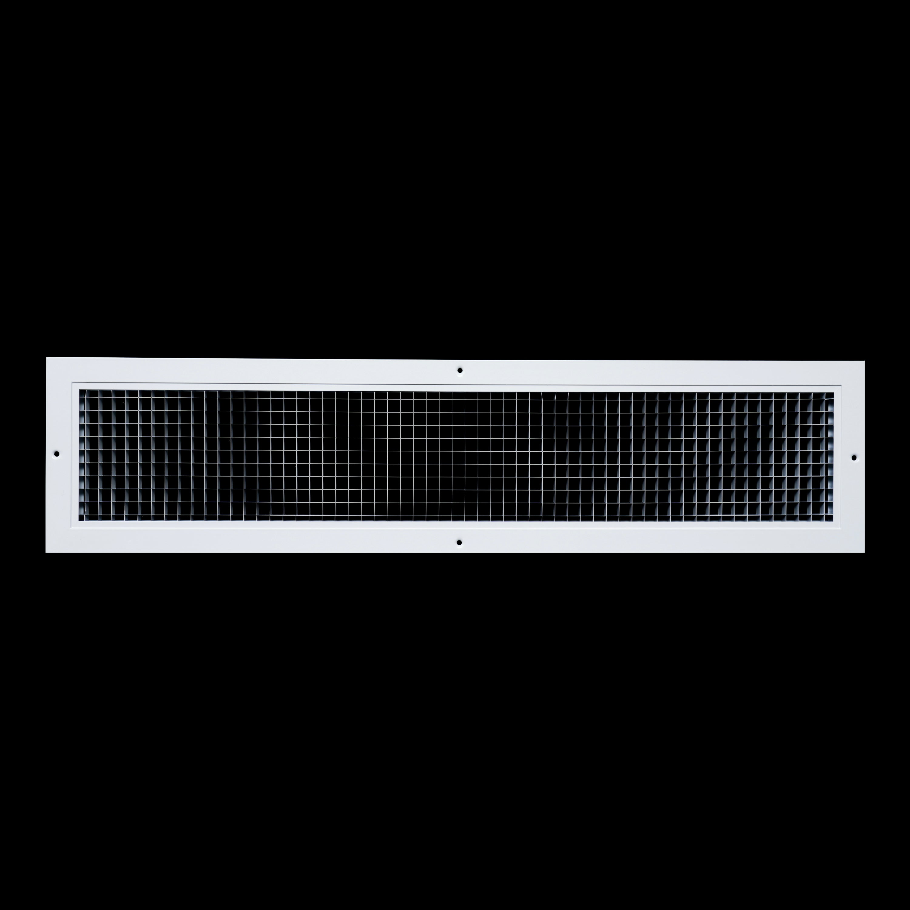 30" x 6" [Duct Opening] Aluminum Return Air Grille | Rust Proof Eggcrate Vent Cover Grill for Sidewall and Ceiling, White | Outer Dimensions: 31.75" X 7.75"