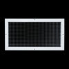 20" x 10" [Duct Opening] Aluminum Return Air Grille | Rust Proof Eggcrate Vent Cover Grill for Sidewall and Ceiling, White | Outer Dimensions: 21.75" X 11.75"