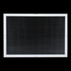 20" x 30" [Duct Opening] Aluminum Return Air Grille | Rust Proof Eggcrate Vent Cover Grill for Sidewall and Ceiling, White | Outer Dimensions: 21.75" X 31.75"