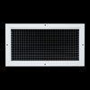 8" x 16" [Duct Opening] Aluminum Return Air Grille | Rust Proof Eggcrate Vent Cover Grill for Sidewall and Ceiling, White | Outer Dimensions: 9.75" X 17.75"