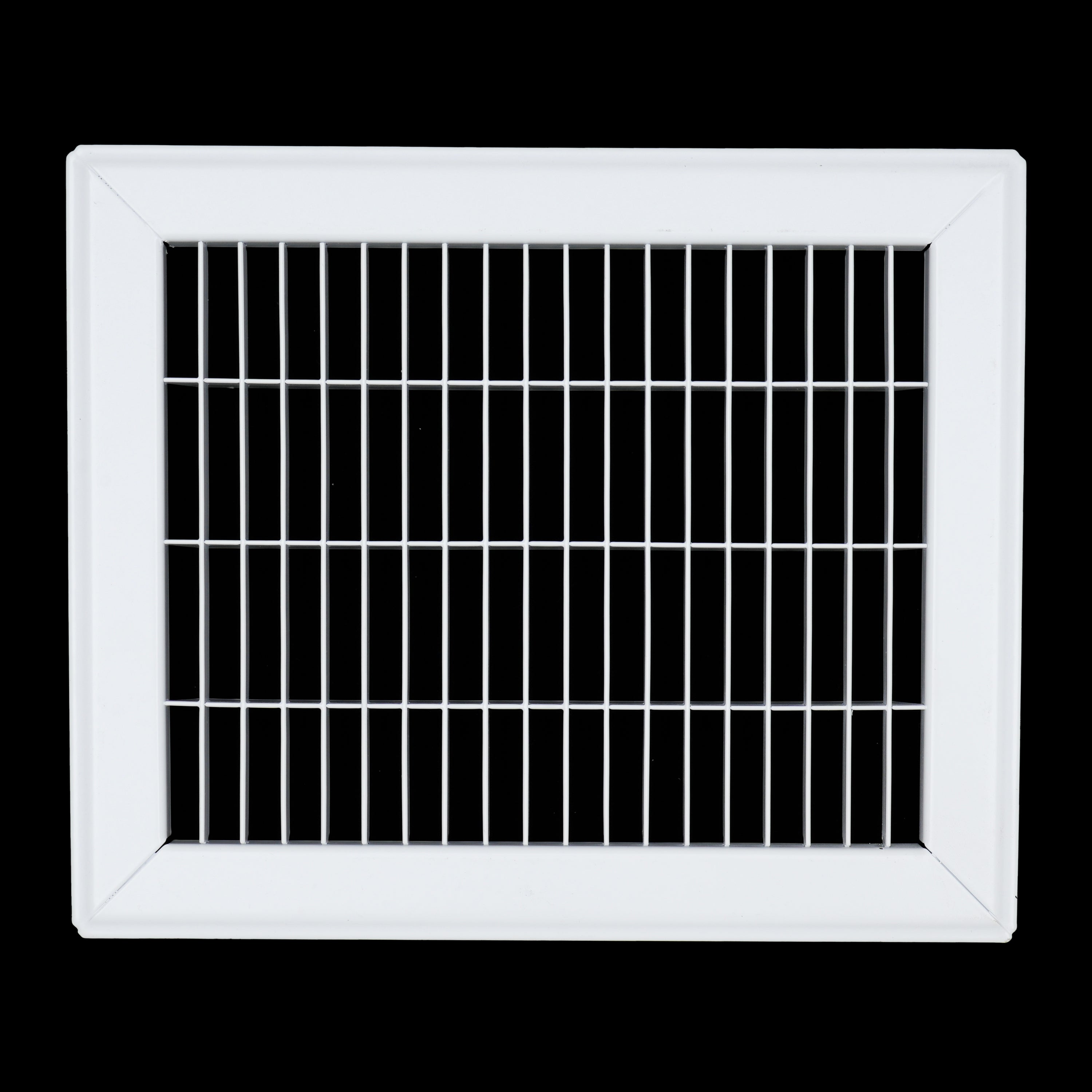 8"W x 10"H [Duct Opening] Return Air Floor Grille | Vent Cover Grill for Floor - White| Outer Dimensions: 9.75"W X 11.75"H