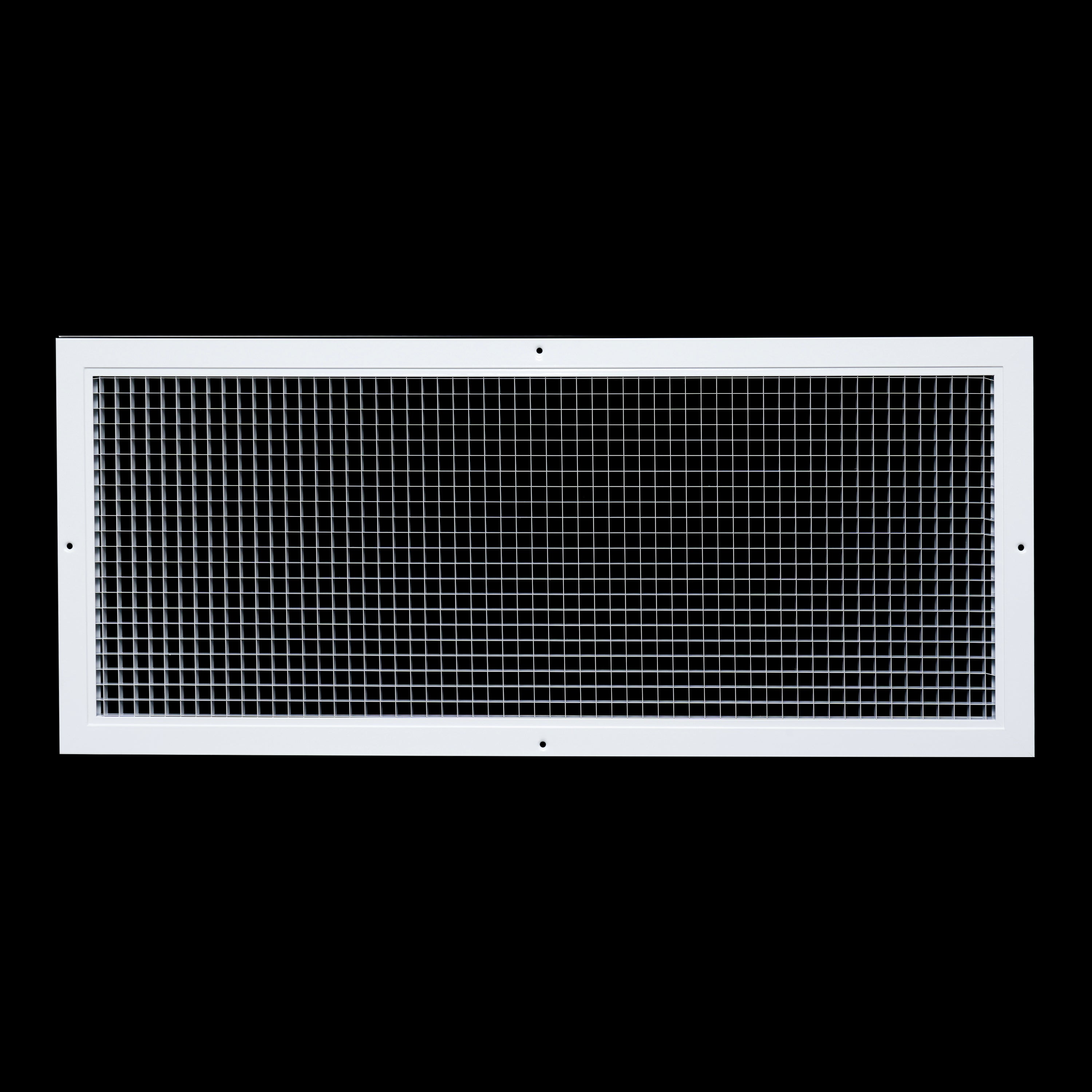 30" x 12" [Duct Opening] Aluminum Return Air Grille | Rust Proof Eggcrate Vent Cover Grill for Sidewall and Ceiling, White | Outer Dimensions: 31.75" X 13.75"