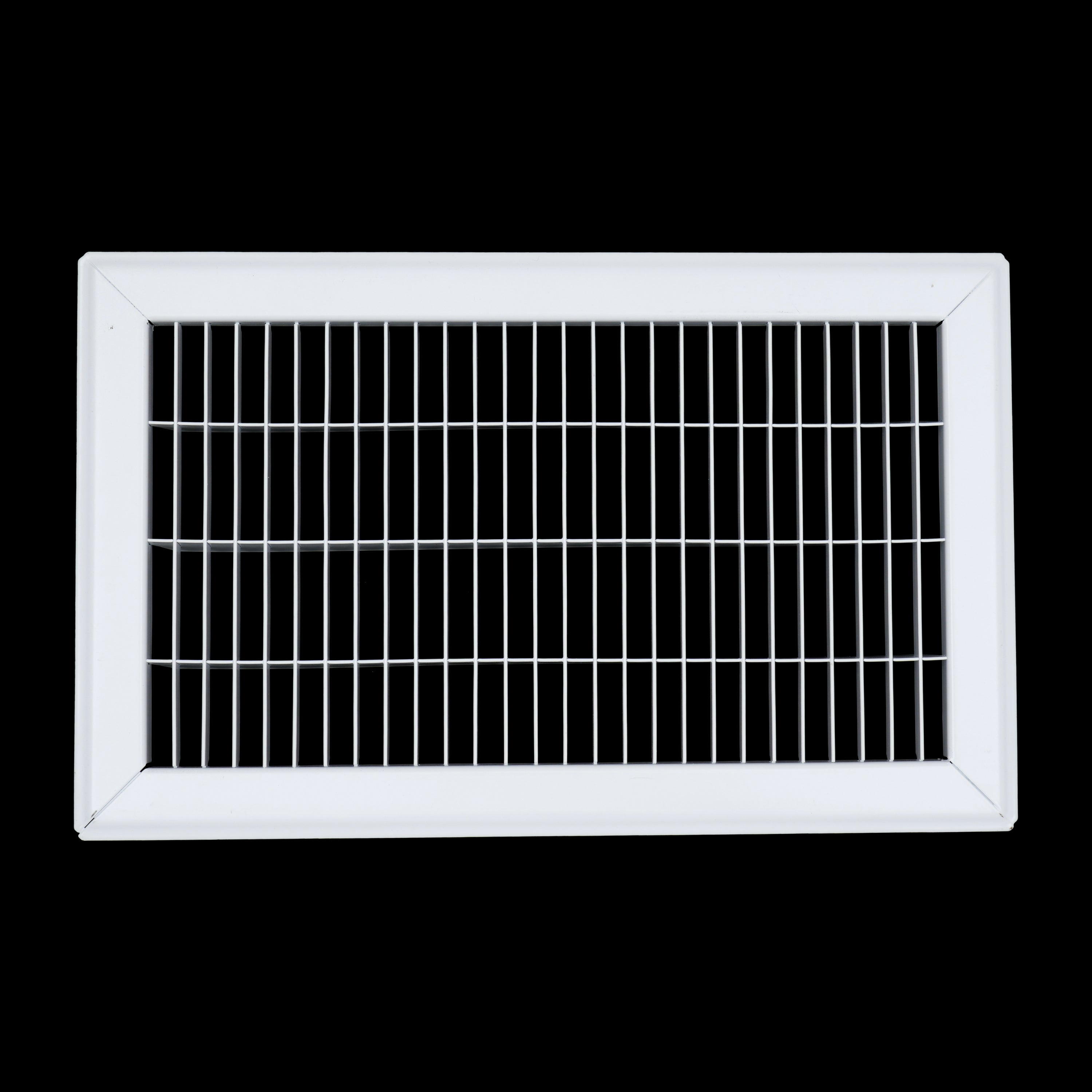 8"W x 14"H [Duct Opening] Return Air Floor Grille | Vent Cover Grill for Floor - White| Outer Dimensions: 9.75"W X 15.75"H