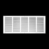 Steel Return Air Grille – HVAC Cold Air Intake Vent Cover, White | Out. Dim.: 27-3/4"W X 11-3/4"H