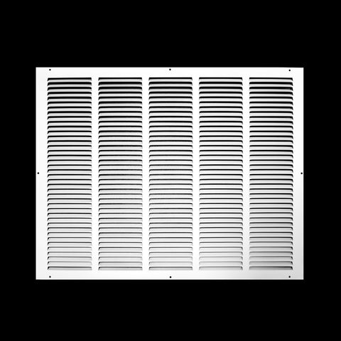 airgrilles 26" x 20" duct opening   steel return air grille for sidewall and ceiling hnd-flt-1rag-wh-26x20 038775628532 - 1