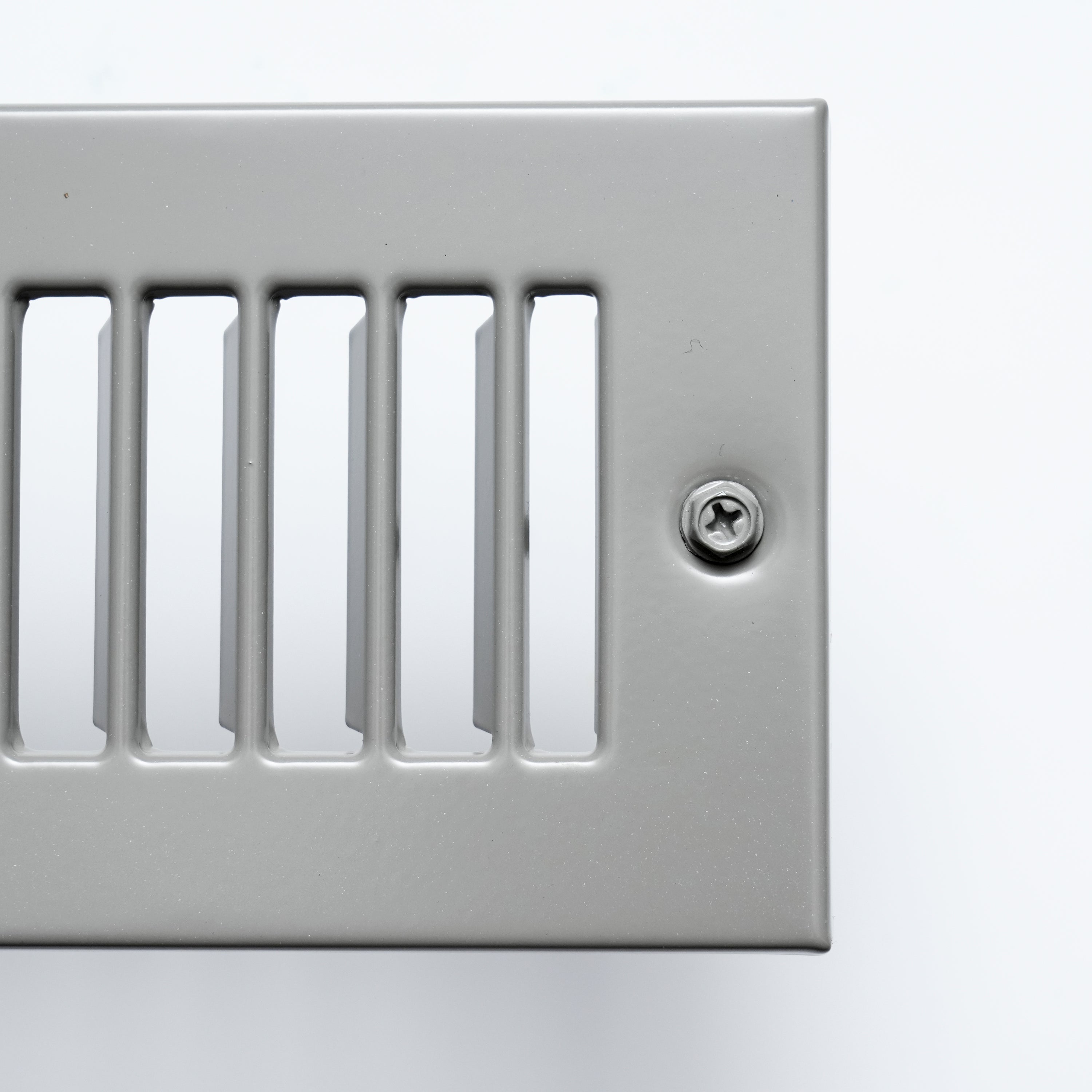 2" x 12" [Duct Opening Size] Toe Kick Register Grille | Vent Cover  | Outer Dimensions: 3.5" X 13.5" | Gray