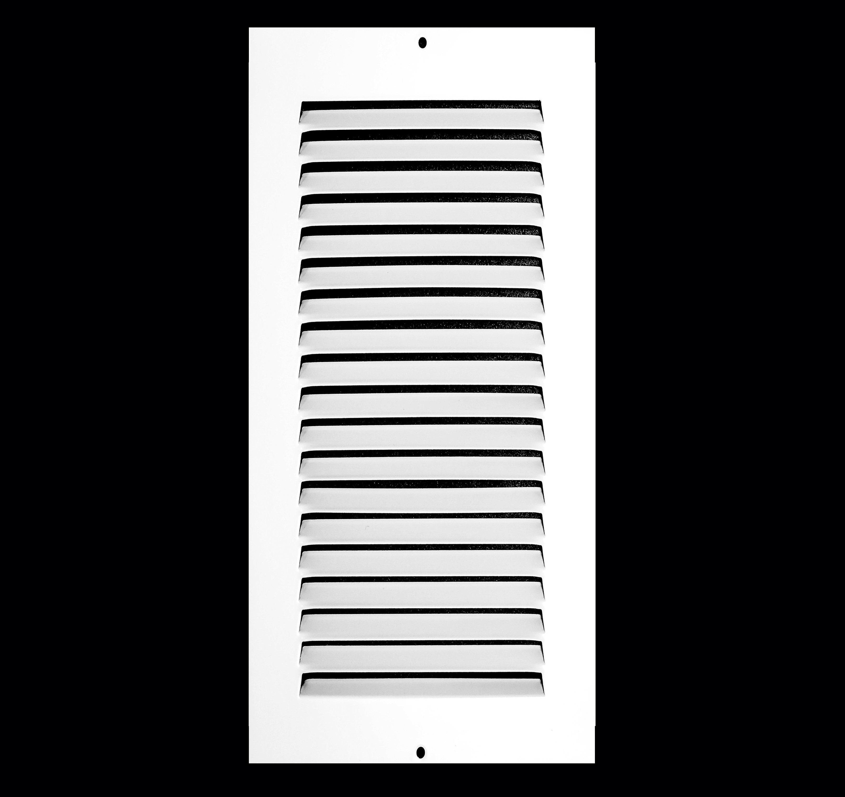 airgrilles 6" x 16" duct opening steel return air grille for sidewall and ceiling hnd-flt-1rag-wh-6x16 756014647938 1