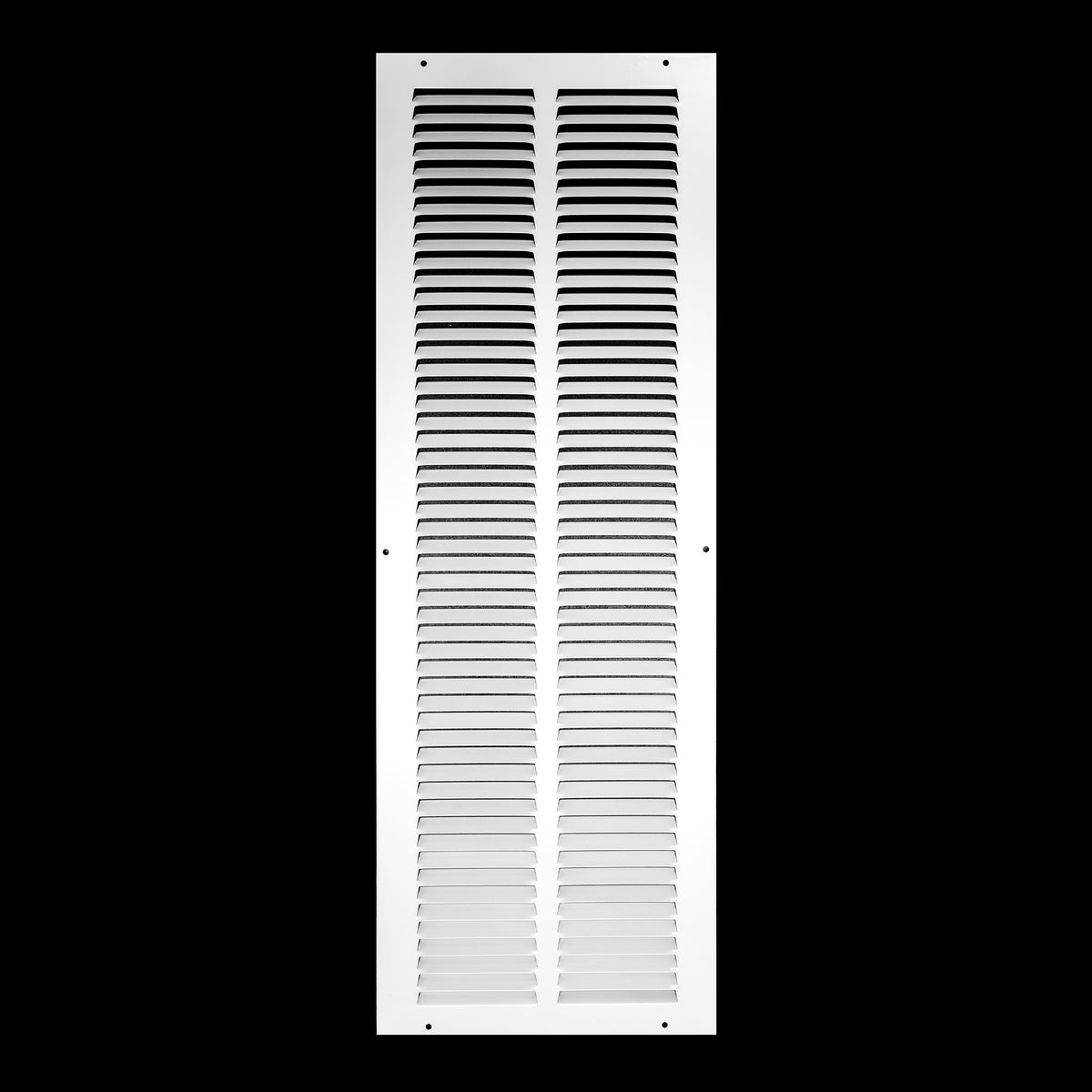 airgrilles 8" x 26" duct opening steel return air grille for sidewall and ceiling hnd-flt-1rag-wh-8x26 038775628648 1