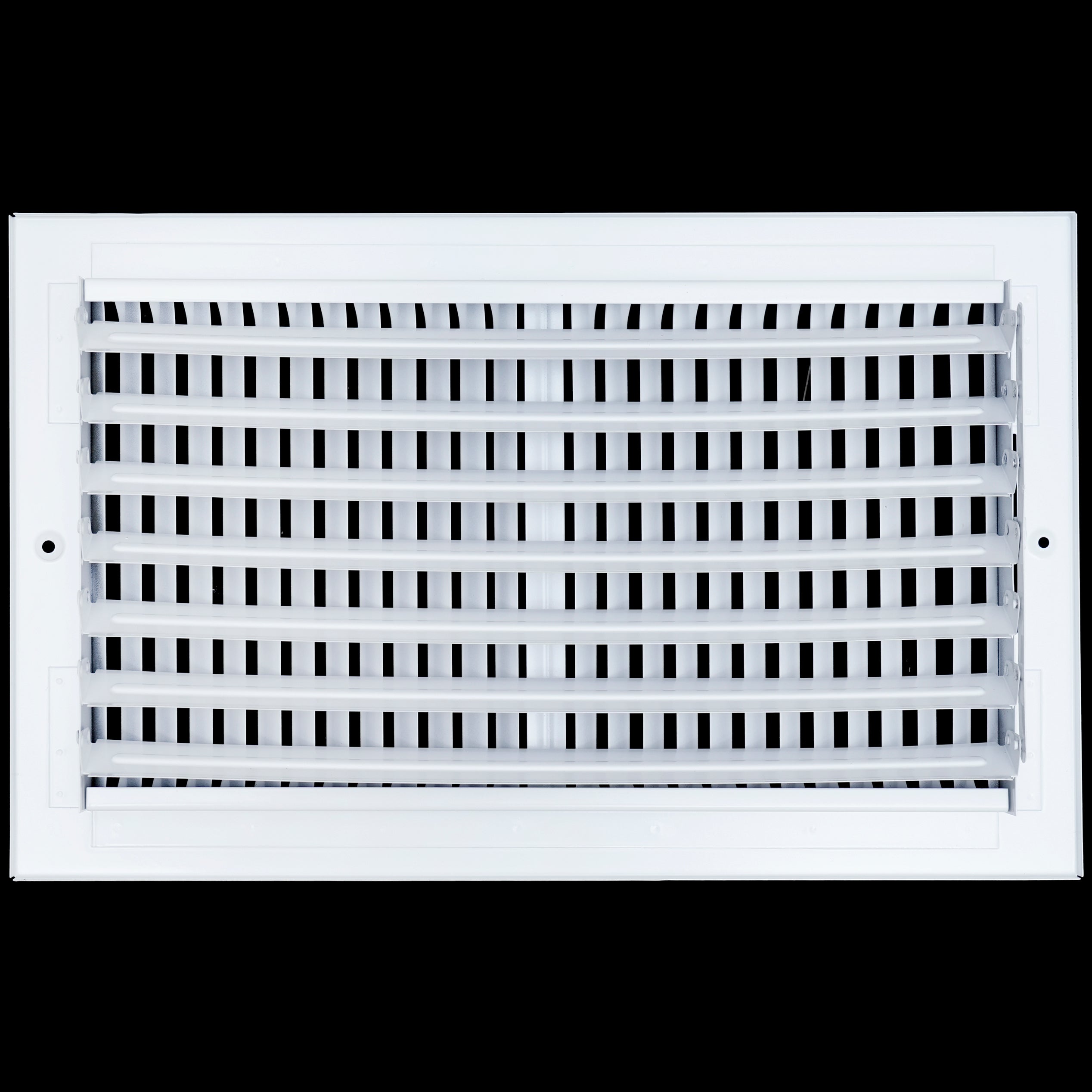 14 X 8 Duct Opening | 2 WAY Steel Air Supply Diffuser for Sidewall and Ceiling