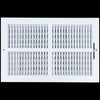 airgrilles 16 x 10 duct opening  -  2 way steel air supply diffuser for sidewall and ceiling hnd-asg-wh-2way-16x10 764613097733 - 1