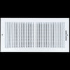 airgrilles 18 x 8 duct opening   2 way steel air supply diffuser for sidewall and ceiling hnd-asg-wh-2way-18x8 764613097702 - 1