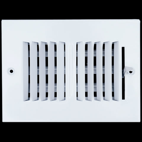 airgrilles 6 x 4 duct opening 2 way steel air supply diffuser for sidewall and ceiling hnd-asg-wh-2way-6x4 764613097528 1