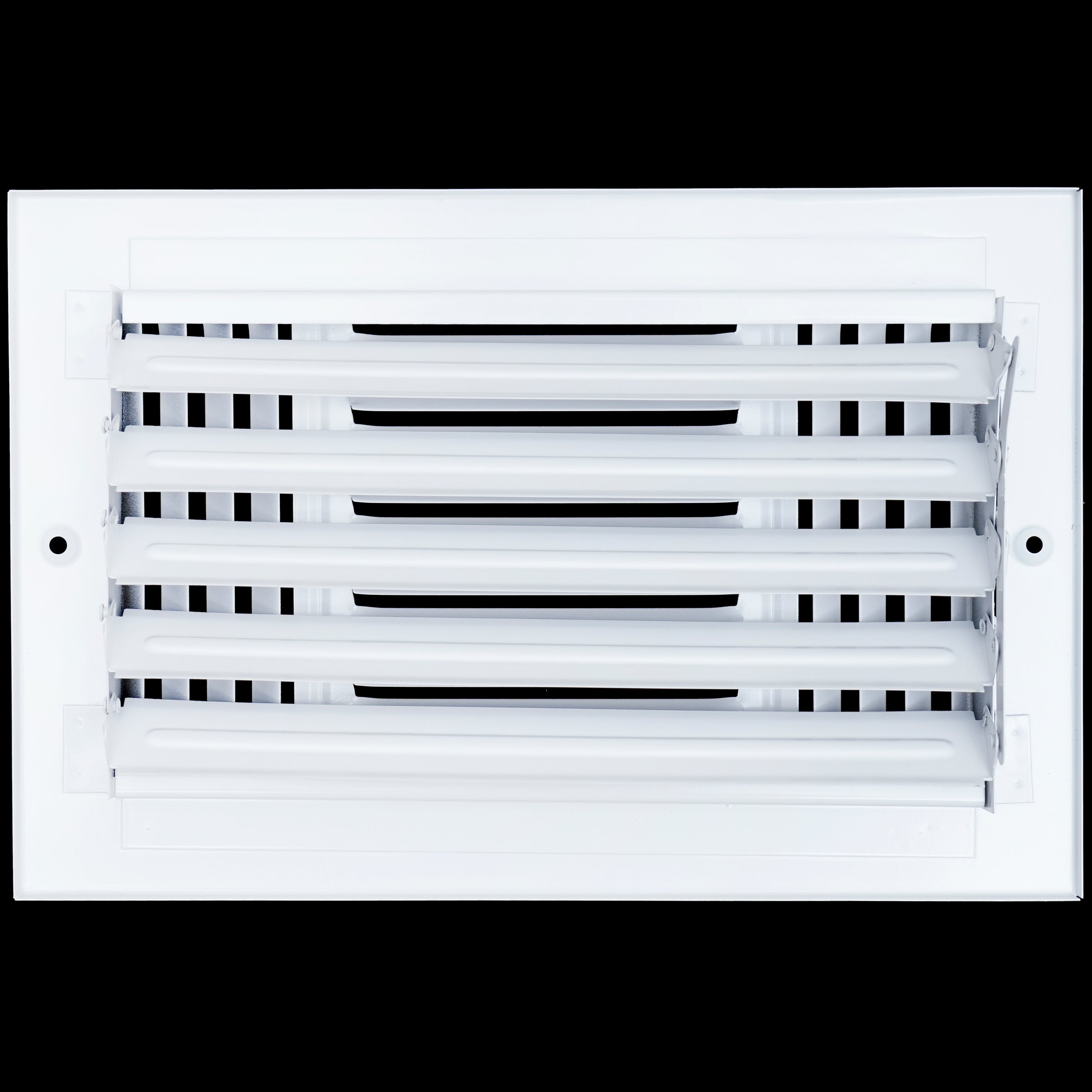 10 X 6 Duct Opening | 3 WAY Steel Air Supply Diffuser for Sidewall and Ceiling