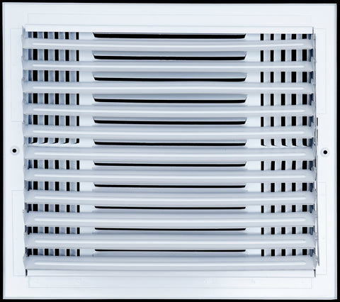 14 X 12 Duct Opening | 3 WAY Steel Air Supply Diffuser for Sidewall and Ceiling