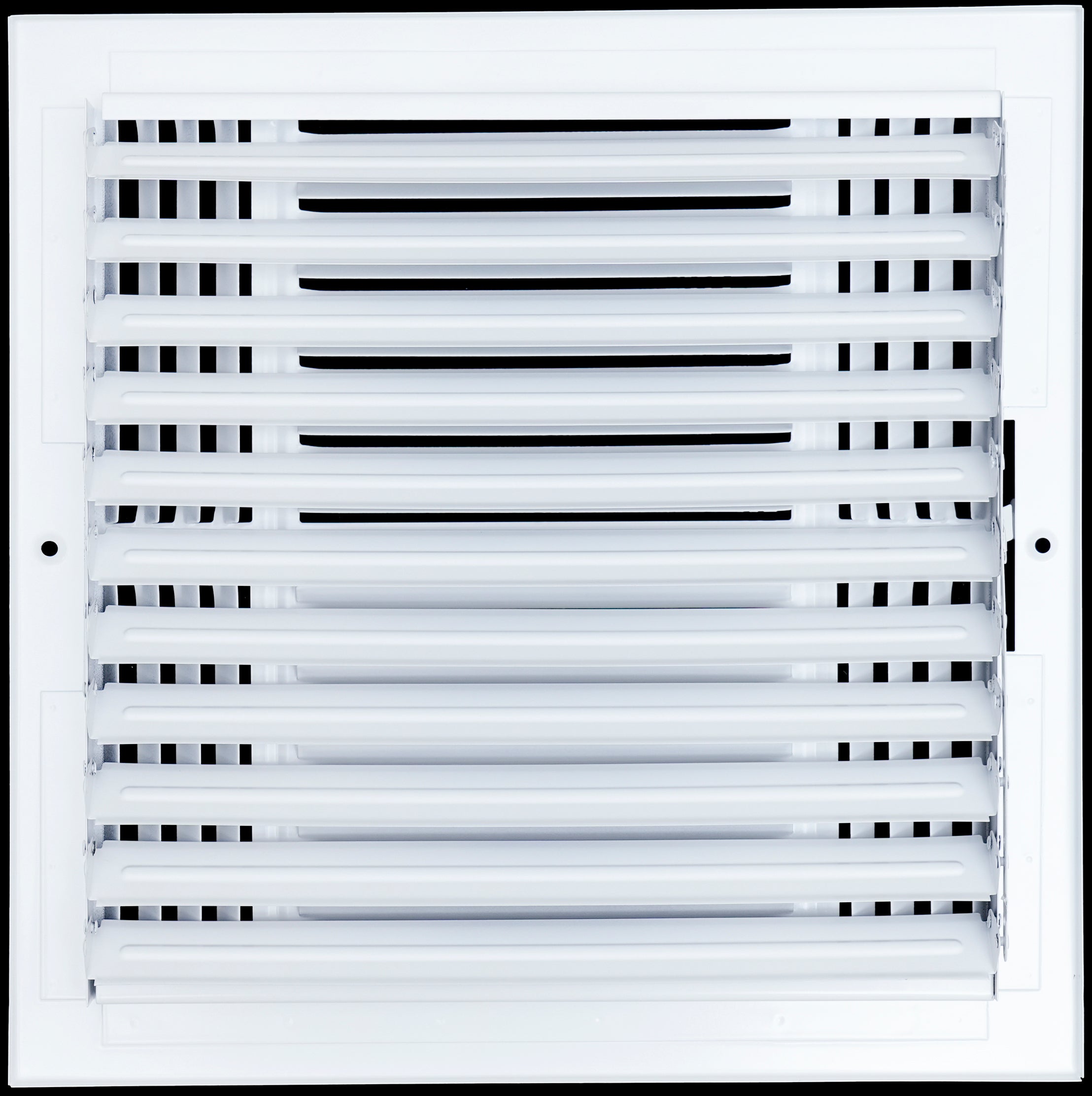 12 X 12 Duct Opening | 4 WAY Steel Air Supply Diffuser for Sidewall and Ceiling
