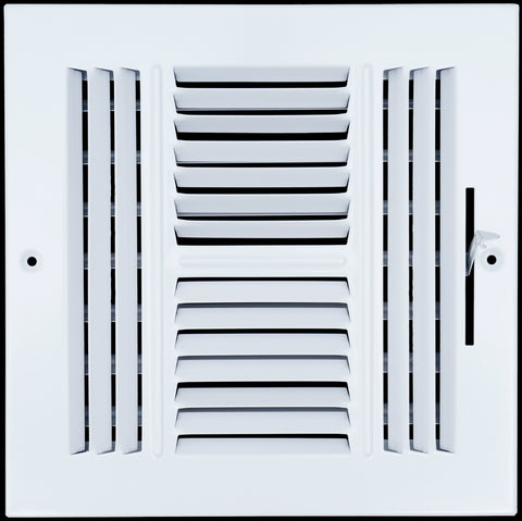 airgrilles 8 x 8 duct opening 4 way steel air supply diffuser for sidewall and ceiling hnd-asg-wh-4way-8x8 764613097610 1
