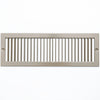 airgrilles 4" x 14" toe kick register grille vent cover outer dimensions: 5.5" x 15.5" brown hnd-tgs-br-4x14  1