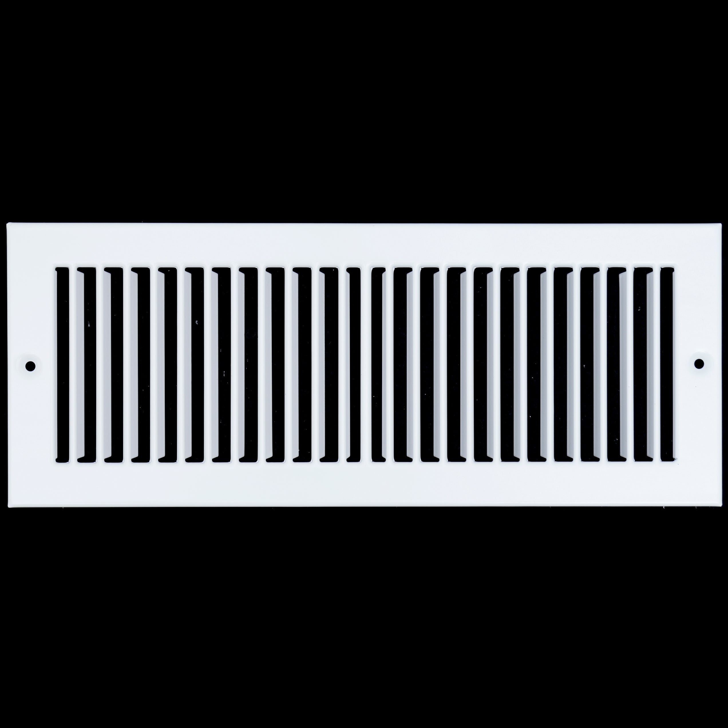 airgrilles 4" x 12" toe kick register grille vent cover outer dimensions: 5.5" x 13.5" white hnd-tgs-wh-4x12  1