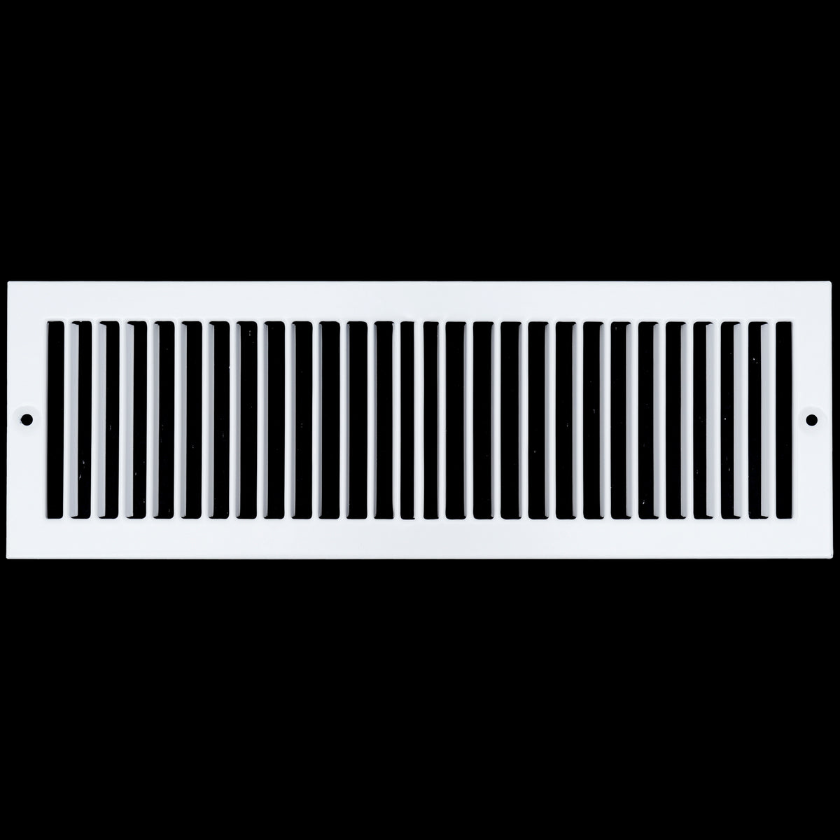 airgrilles 4" x 14" toe kick register grille vent cover outer dimensions: 5.5" x 15.5" white hnd-tgs-wh-4x14  1