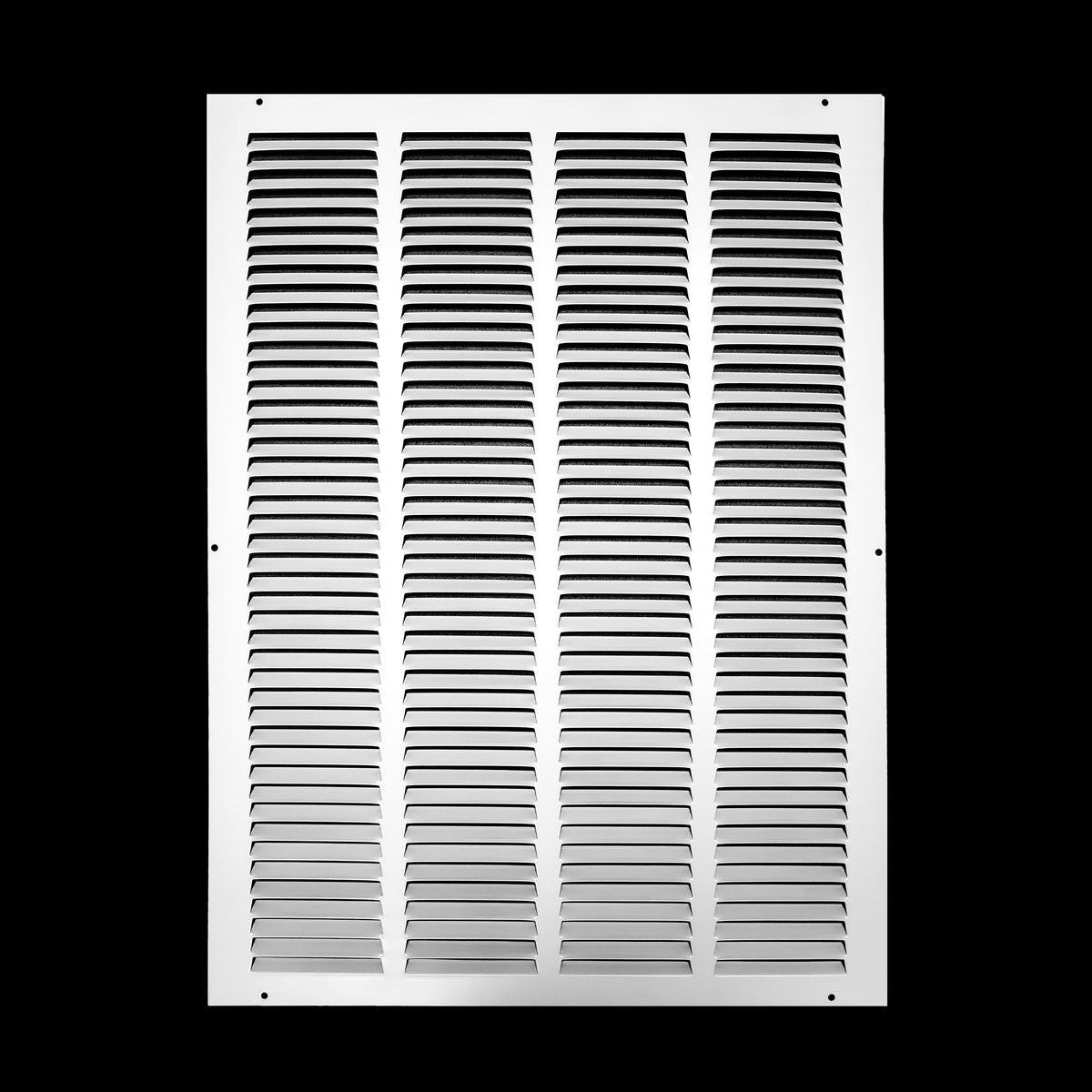 airgrilles 16" x 22" duct opening   steel return air grille for sidewall and ceiling hnd-flt-1rag-wh-16x22 038775628389 - 1