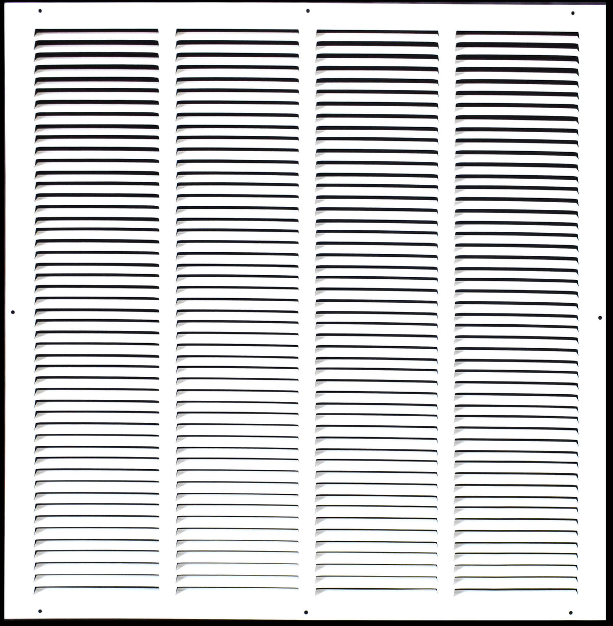 airgrilles 24" x 24" duct opening   hd steel return air grille for sidewall and ceiling  agc  7agc-flt-wh-24x24 756014649659 - 1