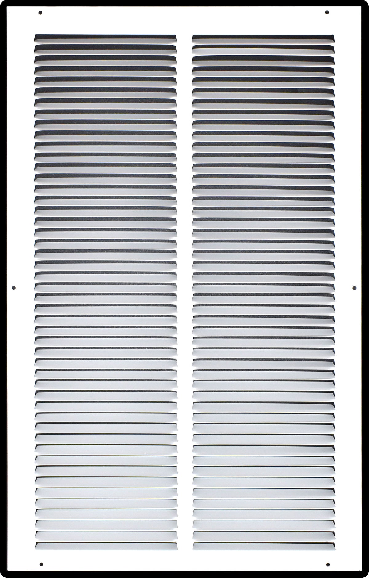airgrilles 14" x 24" duct opening  -  hd steel return air grille for sidewall and ceiling (agc) 7agc-flt-wh-14x24 756014649536 - 1